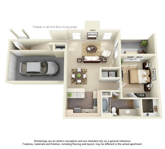 The Winsted at Valley Ranch Apartments in  Irving, TX offers spacious 1 & 2 bedroom apartment homes.